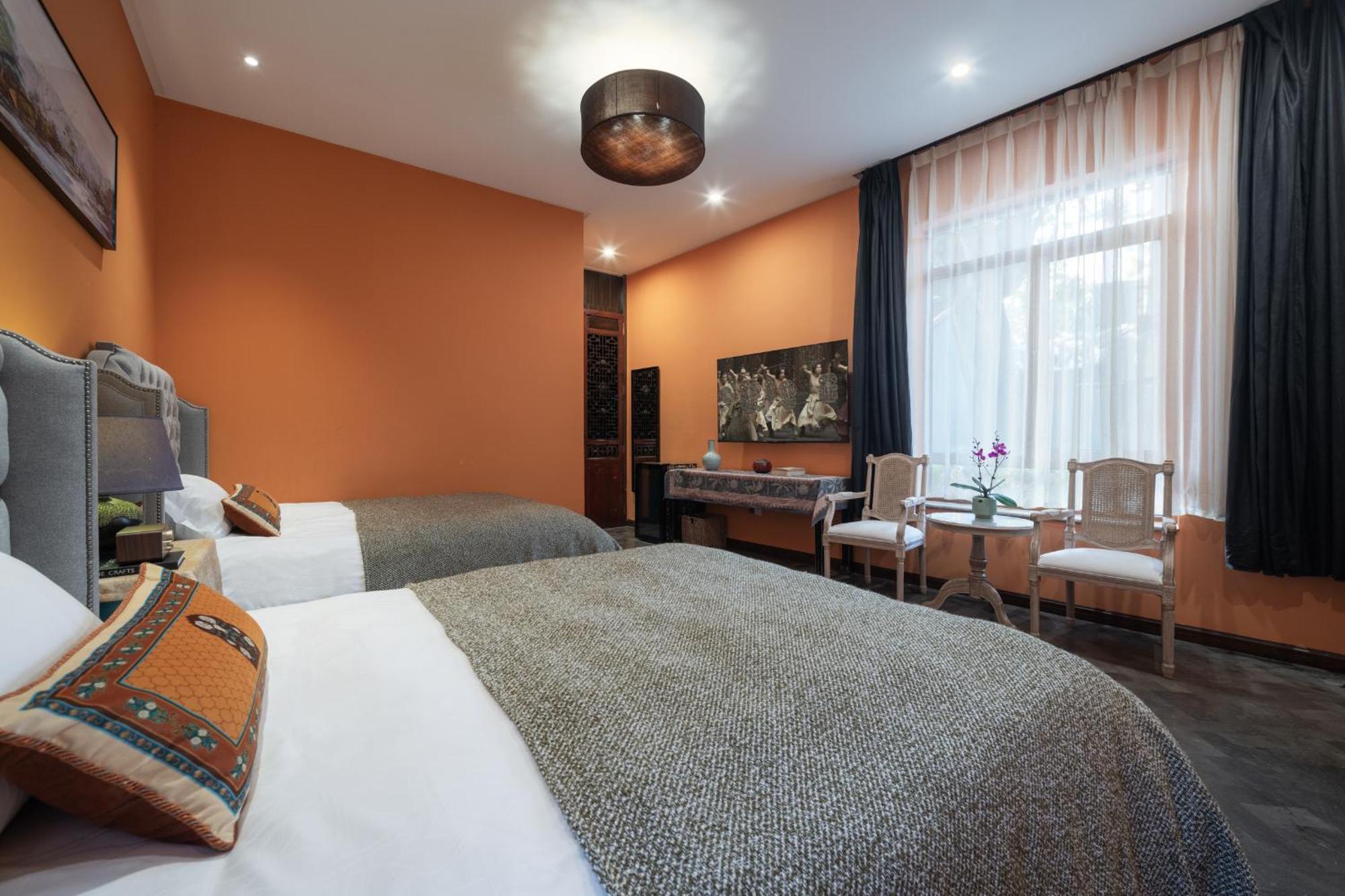 Hotel Cote Cour Deductive Beijing - Quadrangle Close To Tiananmen Square & Forbidden City & Nanluoguxiang, Walk To Wangfujing, English Speaking, Free Wifi, Free Laundry, Free Wonton & Noodles With Tour Ticket Service, Free Selfies With Ancient Costum Kültér fotó