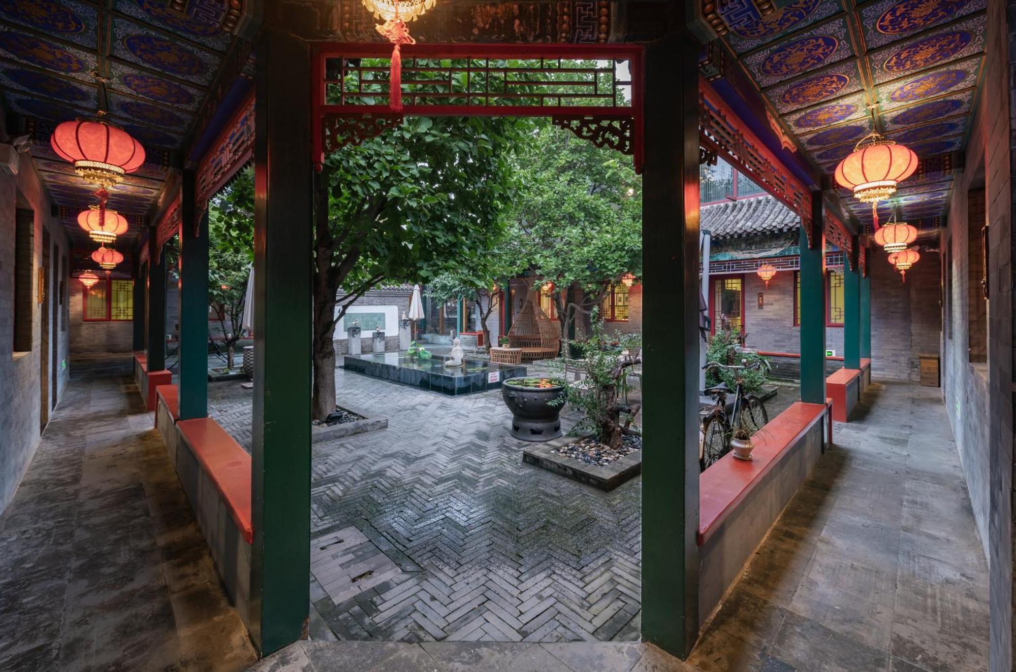 Hotel Cote Cour Deductive Beijing - Quadrangle Close To Tiananmen Square & Forbidden City & Nanluoguxiang, Walk To Wangfujing, English Speaking, Free Wifi, Free Laundry, Free Wonton & Noodles With Tour Ticket Service, Free Selfies With Ancient Costum Kültér fotó