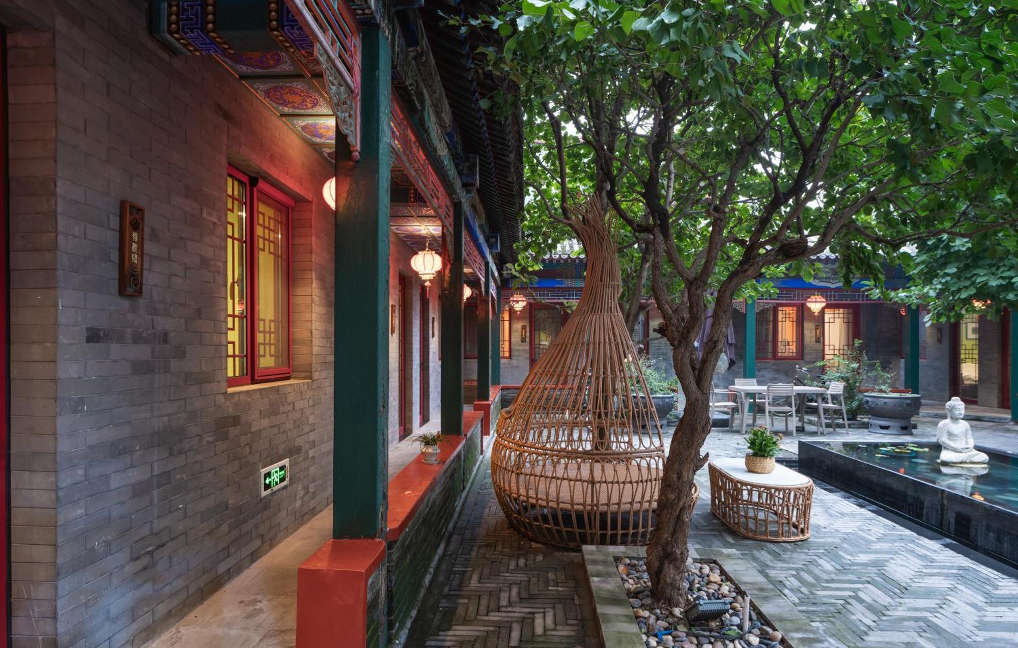 Hotel Cote Cour Deductive Beijing - Quadrangle Close To Tiananmen Square & Forbidden City & Nanluoguxiang, Walk To Wangfujing, English Speaking, Free Wifi, Free Laundry, Free Wonton & Noodles With Tour Ticket Service, Free Selfies With Ancient Costum Kültér fotó