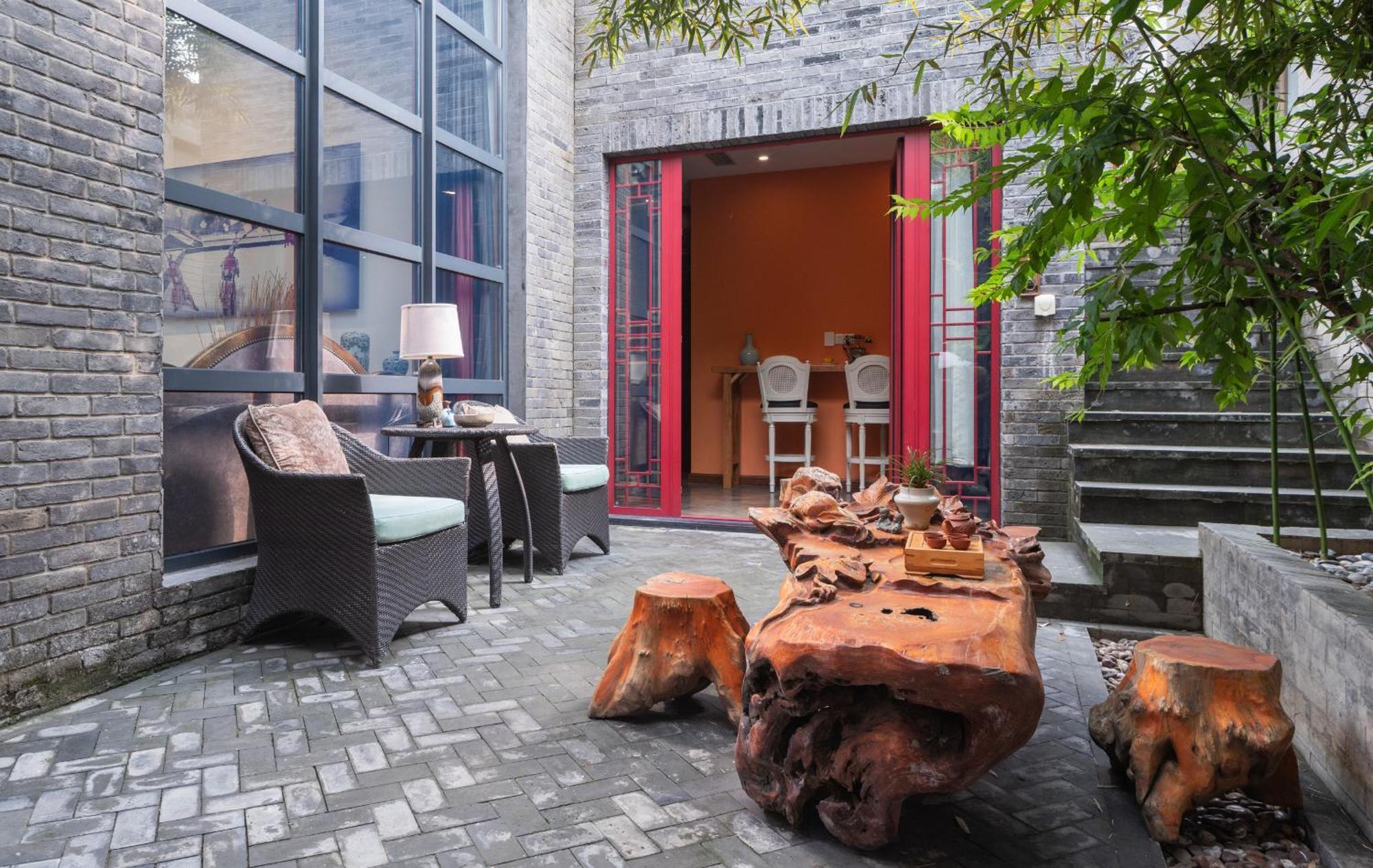 Hotel Cote Cour Deductive Beijing - Quadrangle Close To Tiananmen Square & Forbidden City & Nanluoguxiang, Walk To Wangfujing, English Speaking, Free Wifi, Free Laundry, Free Wonton & Noodles With Tour Ticket Service, Free Selfies With Ancient Costum Kültér fotó
