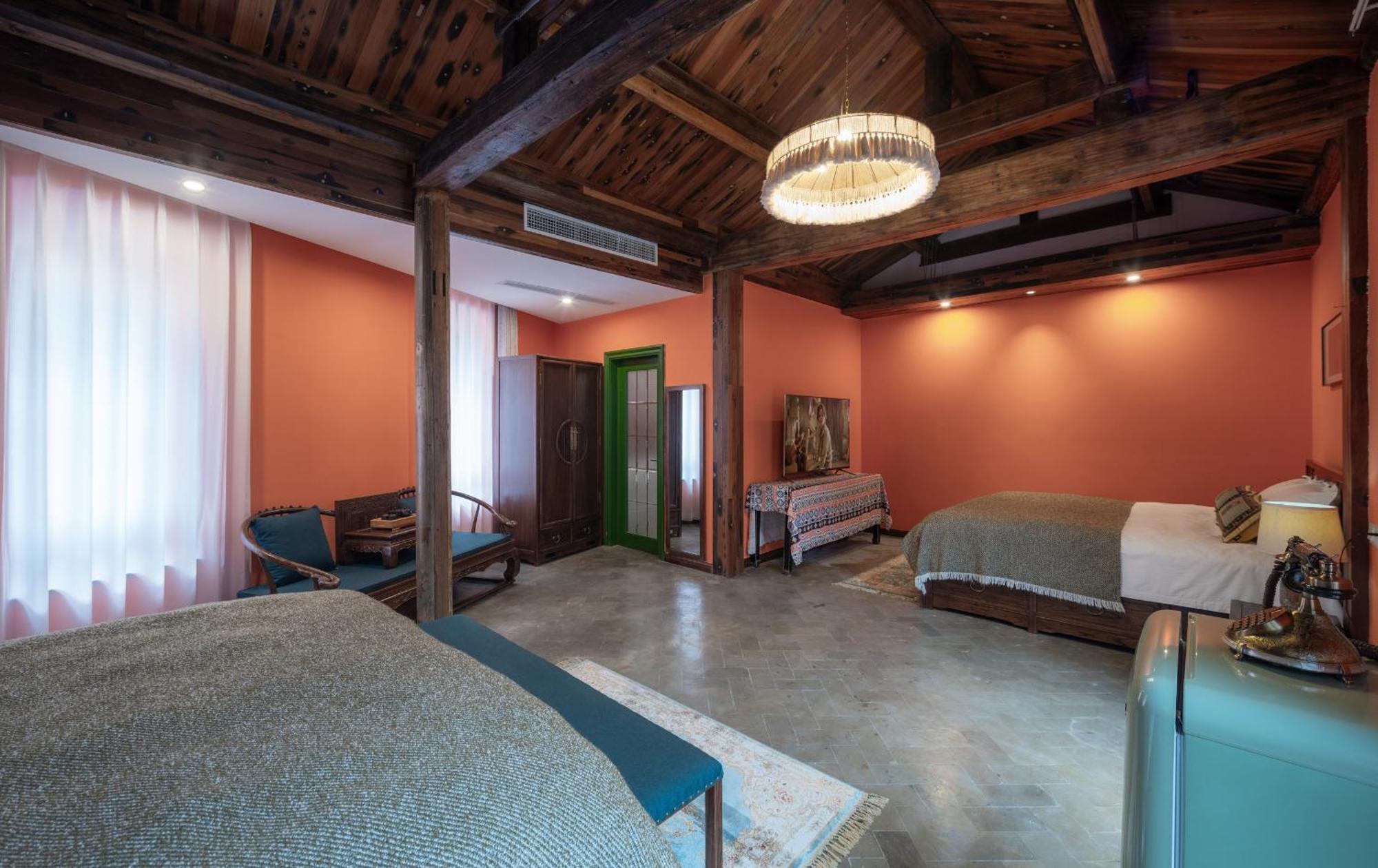 Hotel Cote Cour Deductive Beijing - Quadrangle Close To Tiananmen Square & Forbidden City & Nanluoguxiang, Walk To Wangfujing, English Speaking, Free Wifi, Free Laundry, Free Wonton & Noodles With Tour Ticket Service, Free Selfies With Ancient Costum Kültér fotó