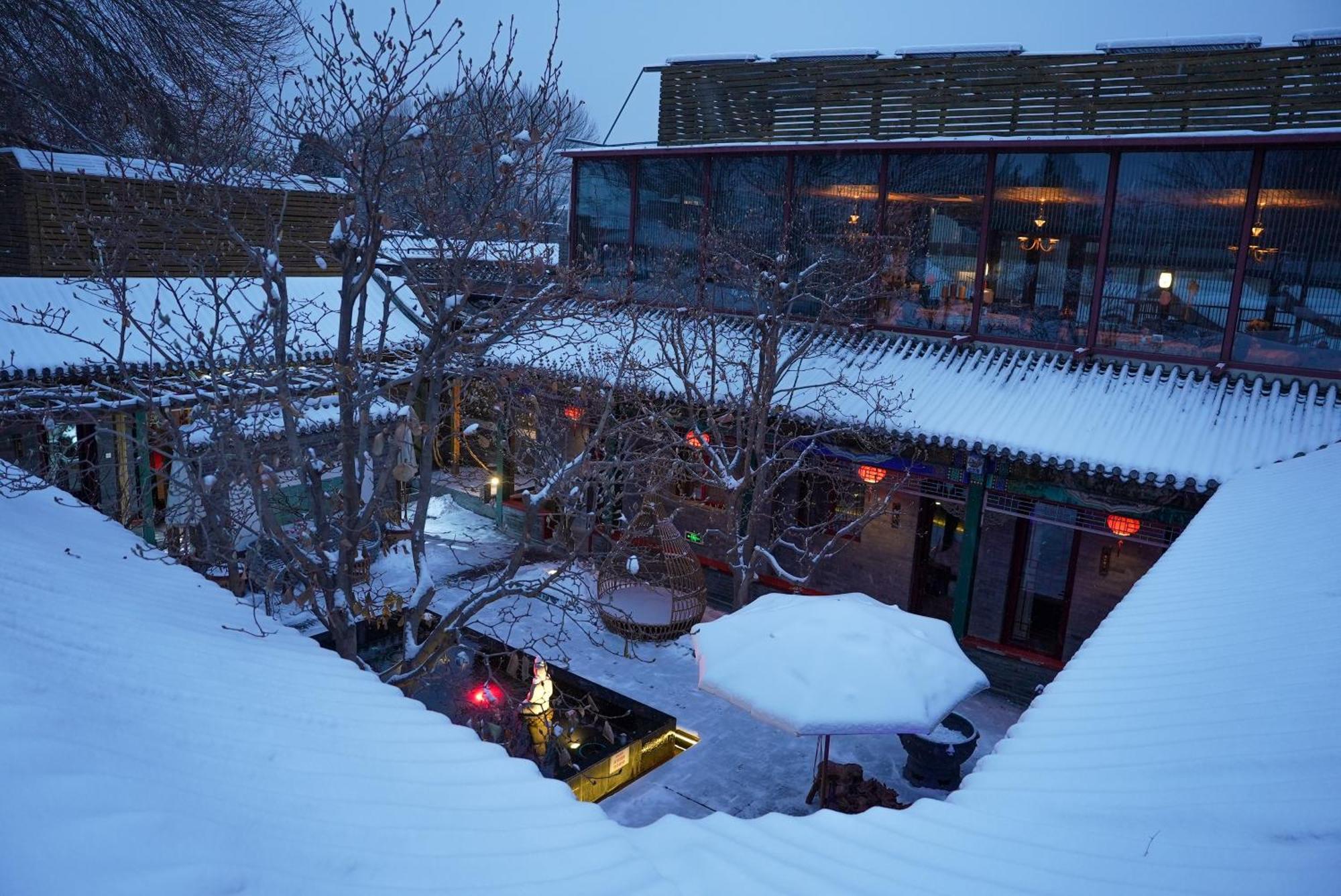 Hotel Cote Cour Deductive Beijing - Quadrangle Close To Tiananmen Square & Forbidden City & Nanluoguxiang, Walk To Wangfujing, English Speaking, Free Wifi, Free Laundry, Free Wonton & Noodles With Tour Ticket Service, Free Selfies With Ancient Costum Kültér fotó